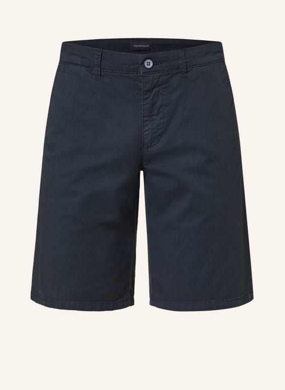 STROKESMAN'S Regular fit chino shorts DARK BLUE
