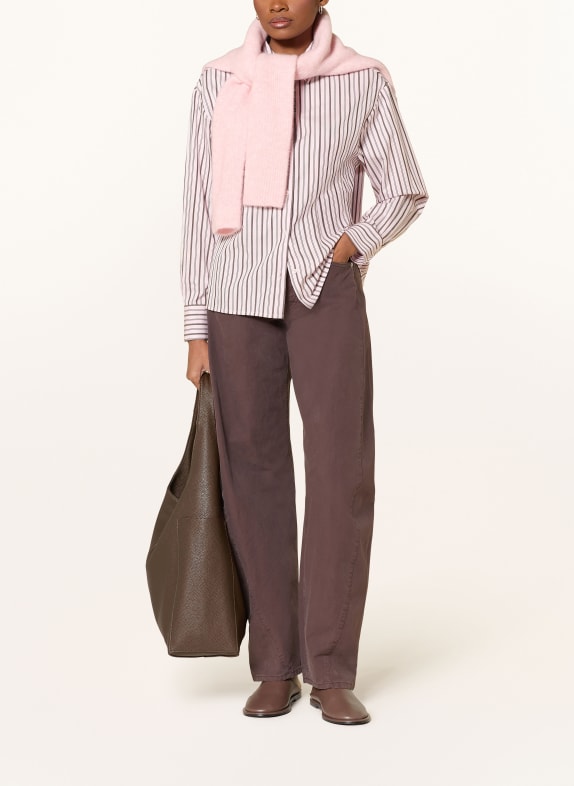 darling harbour Skjortebluse rose /dark brown