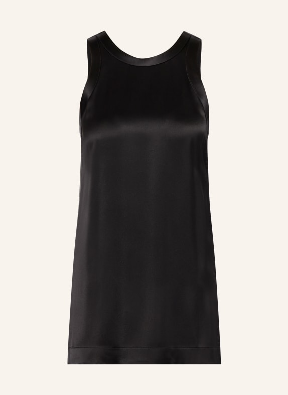 TOTEME satin top BLACK