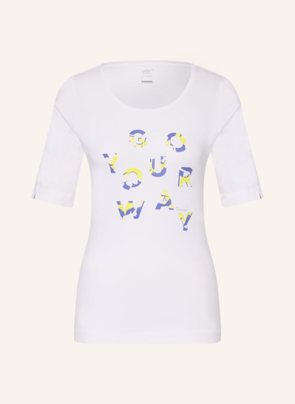 JOY sportswear T-Shirt SURA WEISS / GELB / BLAU