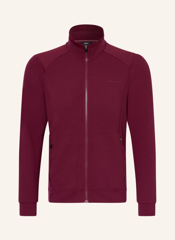 JOY sportswear VALERIO sweatshirt jacket DARK RED