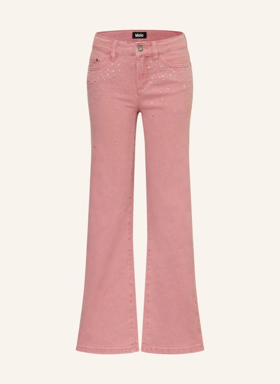 molo Jeans ASTA mit Schmucksteinen 9477 BLUSH RHINESTONE