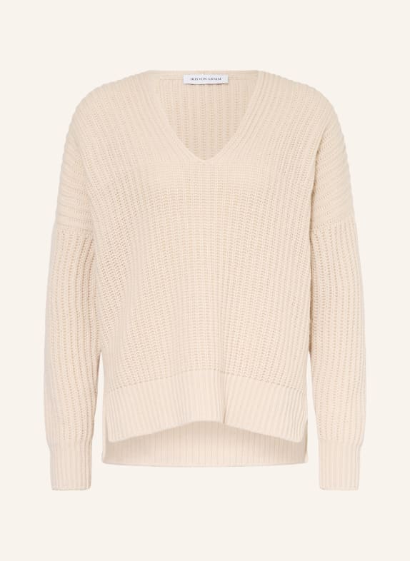 IRIS von ARNIM Sweter z kaszmiru AMARANTHA ECRU