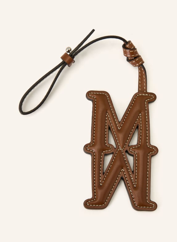 Max Mara Klíčenka LACCA TMAVĚ HNĚDÁ