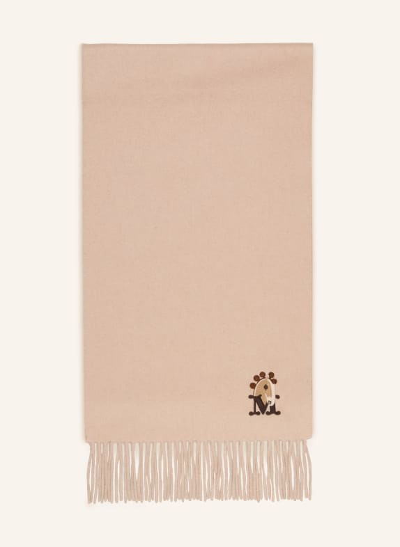 Max Mara cashmere scarf BEIGE