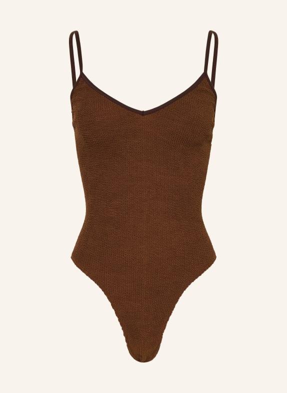sorbet island IOLI swimsuit BROWN