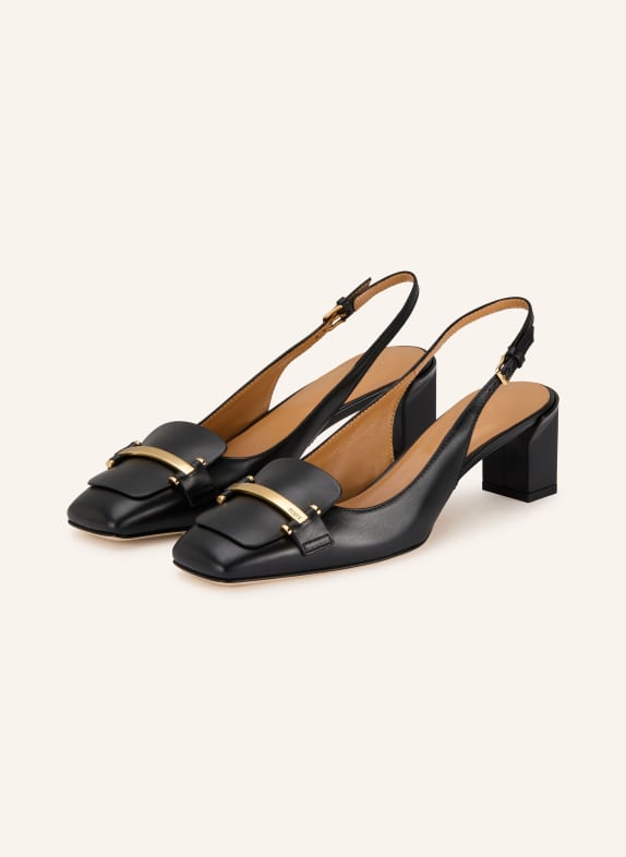 TOD'S Slingpumps SCHWARZ