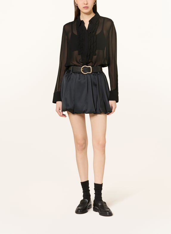 DOROTHEE SCHUMACHER Overhemdblouse SHEER TWIST ZWART