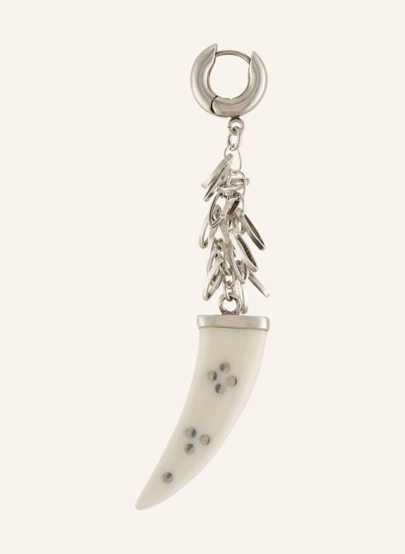 ISABEL MARANT Ohrhänger ELLEN SILBER / ECRU