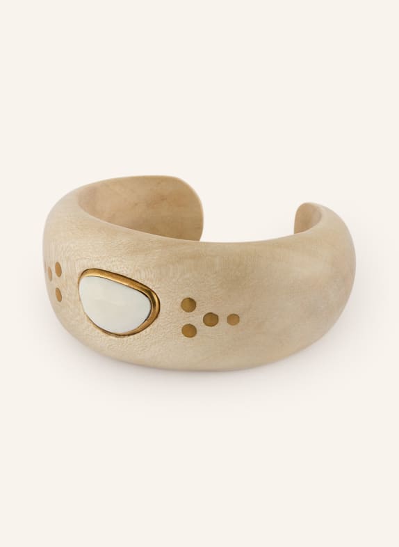 ISABEL MARANT Armreif LAYLA BEIGE / GOLD / ECRU