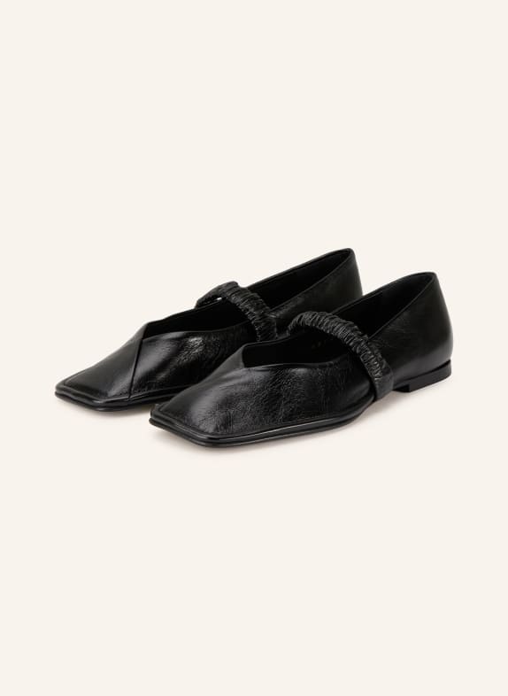 ALOHAS Mary-Jane-Ballerinas LAUTAN SCHWARZ