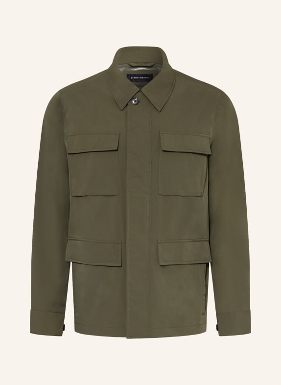 STROKESMAN'S Kurtka polowa OLIWKOWY