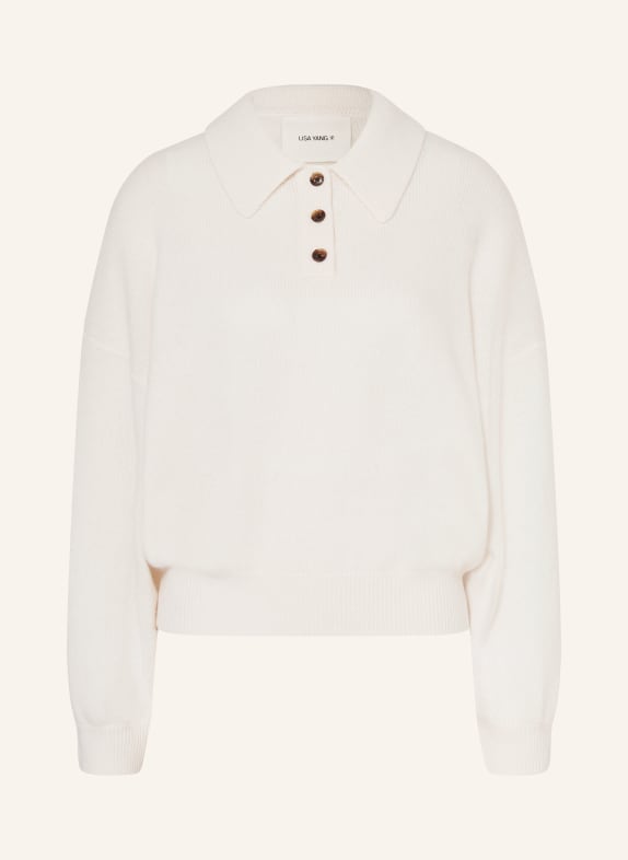 LISA YANG Cashmere-Pullover CREME