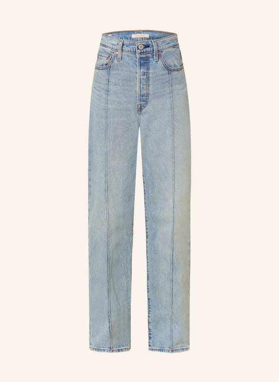 Levi's® Straight Jeans RIBCAGE 63 Med Indigo - Worn In
