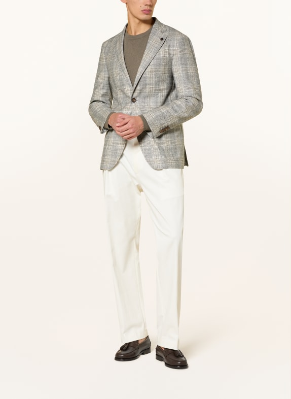 BALDESSARINI Slim fit colbert GRIJS / BRUIN / LICHTGRIJS
