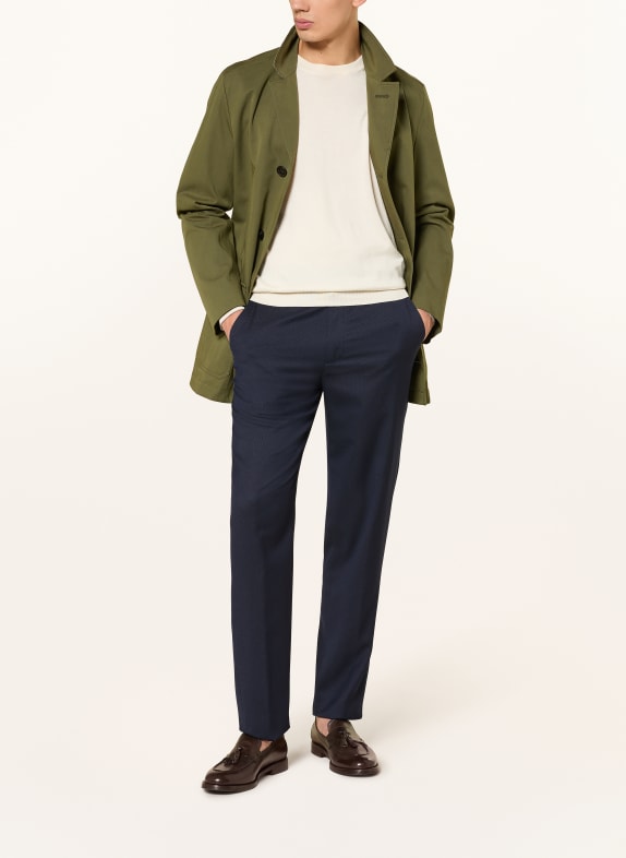 BOGLIOLI Chino extra slim fit DONKERBLAUW