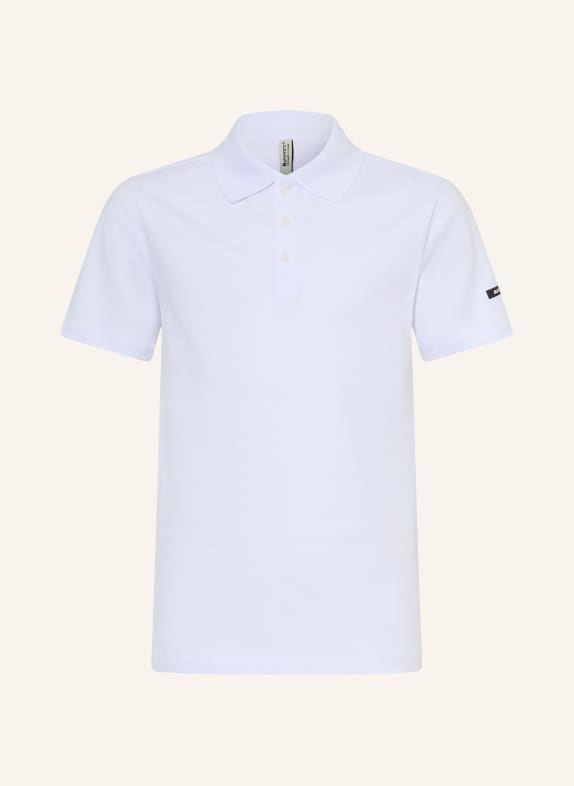 BLUE EFFECT Piqué-Poloshirt WEISS