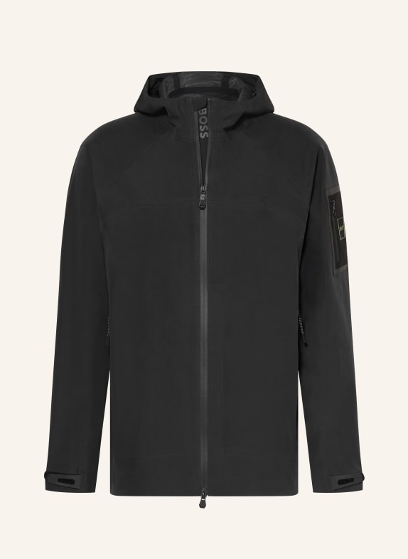 BOSS Regenjacke TOUR SCHWARZ