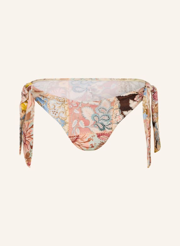 ZIMMERMANN Triangel-Bikini-Hose DAYLIGHT ALTROSA / BEIGE / MINT