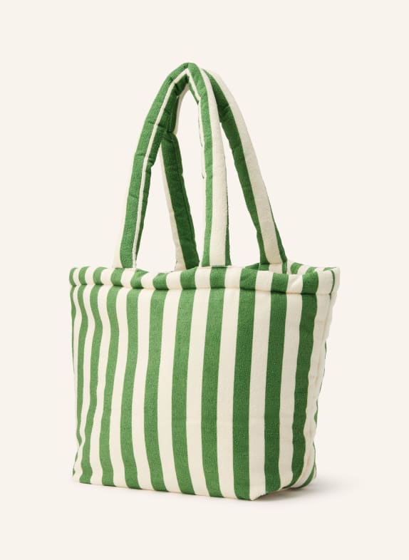 FARM RIO Strandtasche TROPICAL MANANA GRÜN / ECRU / SCHWARZ