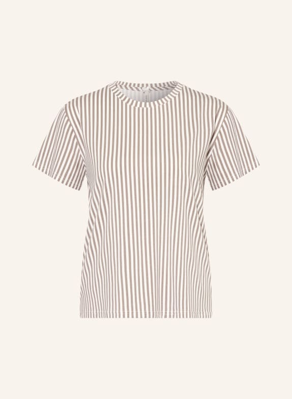 SHORT STORIES Schlafshirt HELLBRAUN / CREME