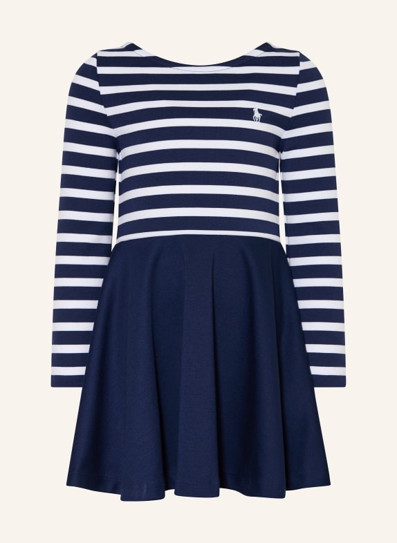 POLO RALPH LAUREN robe BLEU FONCÉ / BLANC