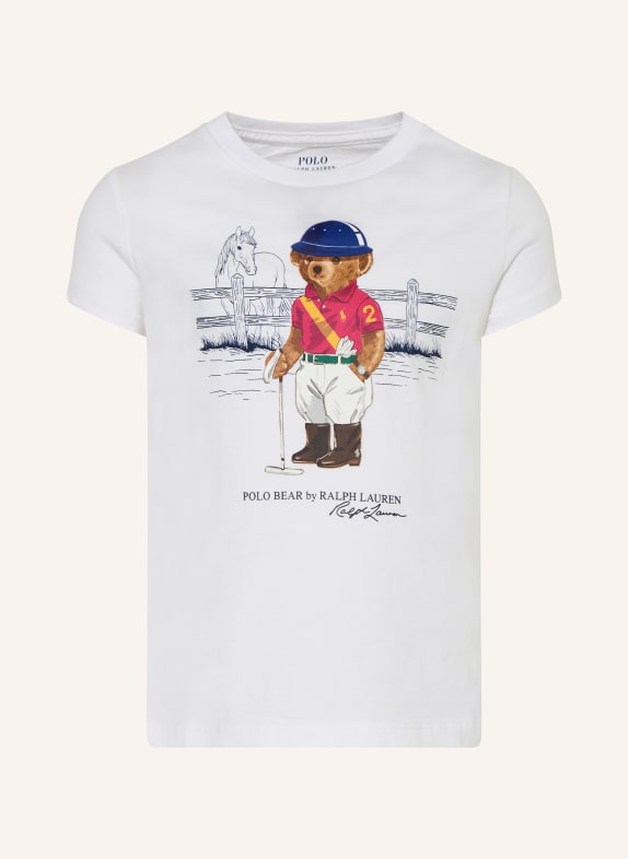 POLO RALPH LAUREN tričko BÍLÁ