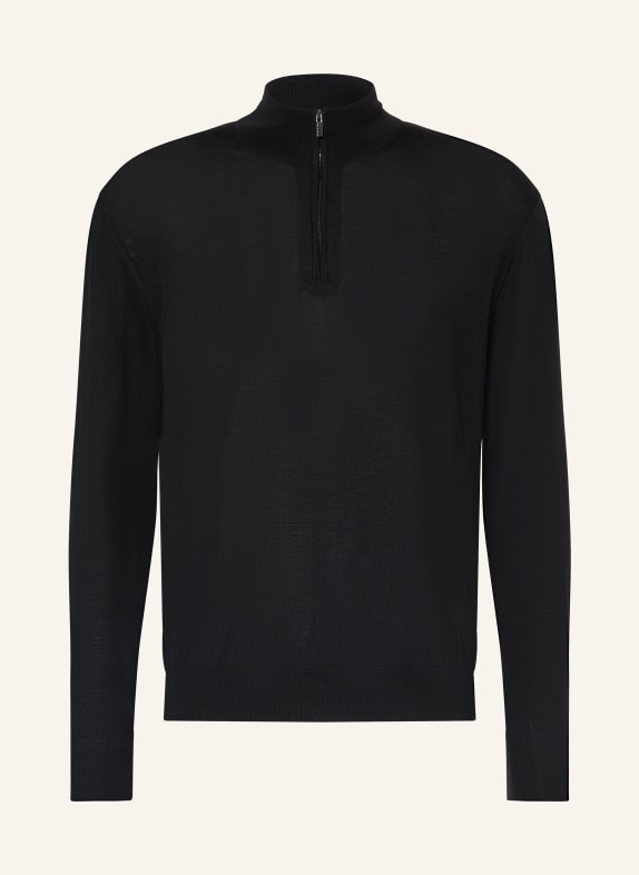 PAUL & SHARK Troyer aus Merinowolle SCHWARZ