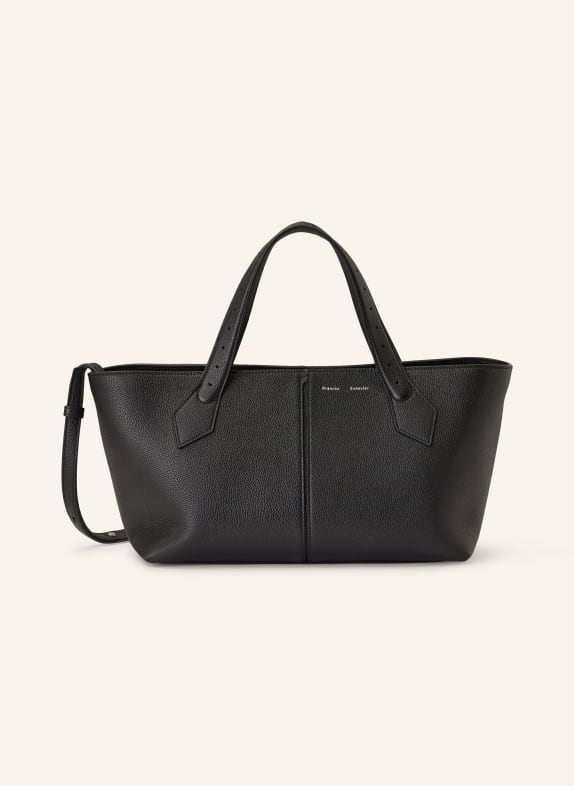 Proenza Schouler Torebka EAST WEST TOTE CZARNY / SREBRNY