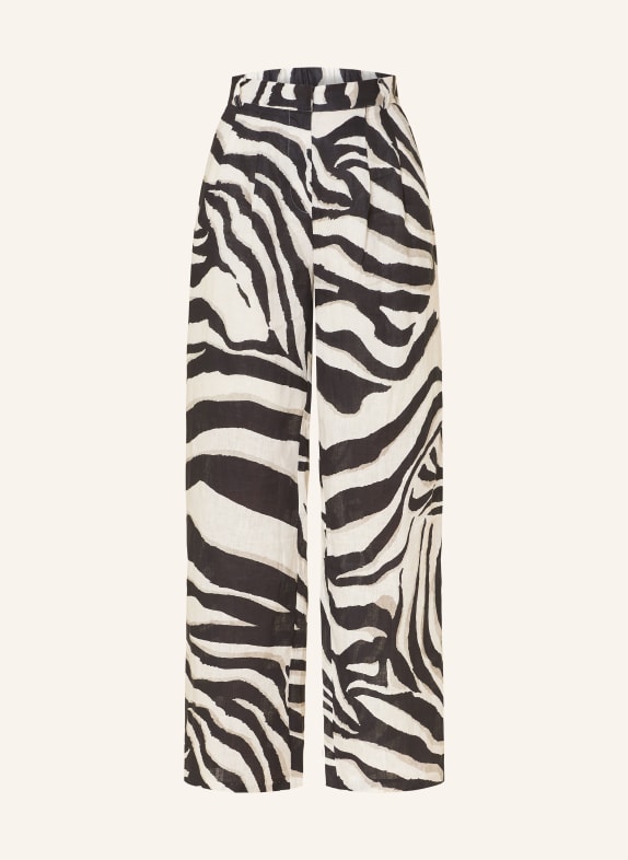 MRS & HUGS Leinenhose zebraFS26