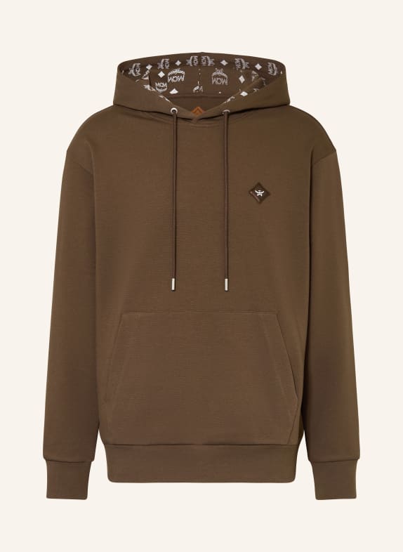 MCM hoodie DARK BROWN