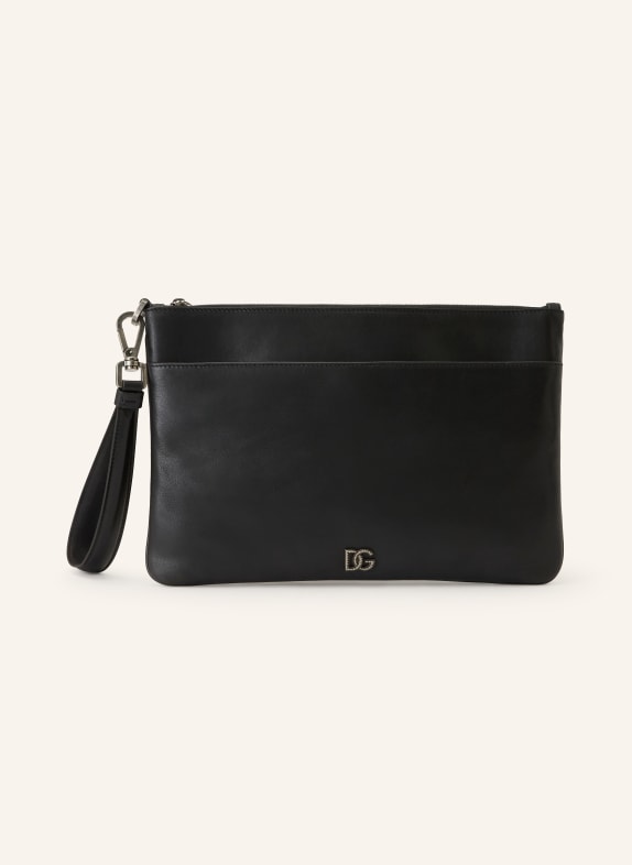 DOLCE & GABBANA Pouch BLACK / SILVER