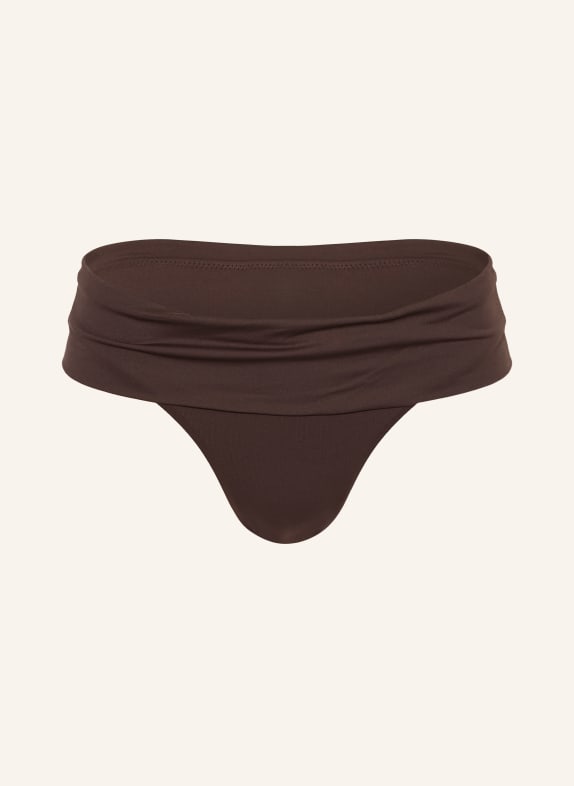 MELISSA ODABASH Basic-Bikini-Hose BRUSSELS BRAUN