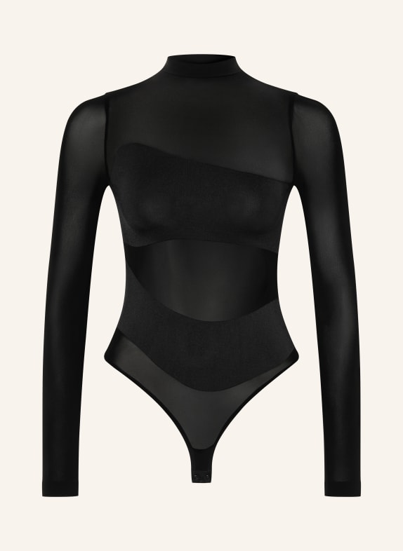 Wolford SHADE string bodysuit BLACK