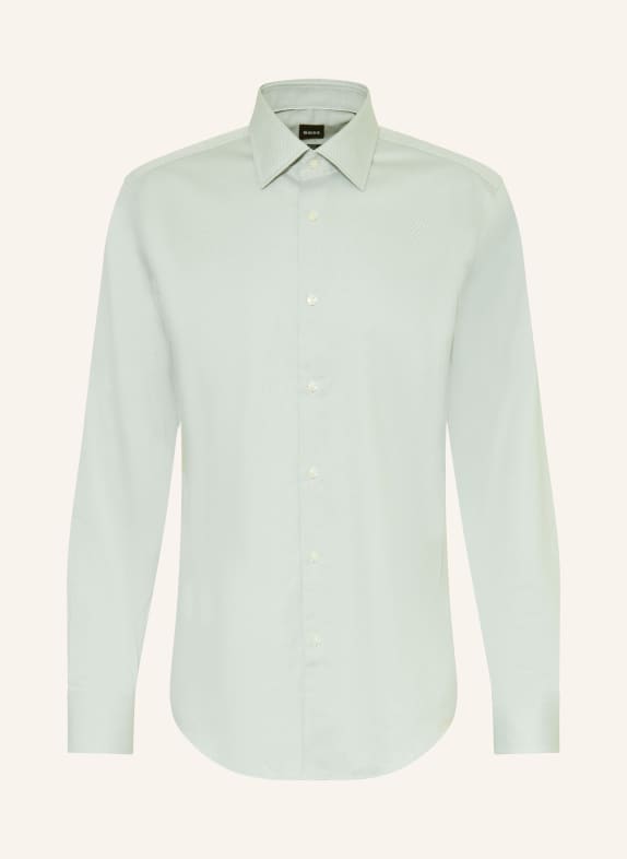 BOSS HANK Slim Fit Shirt BLUE GRAY