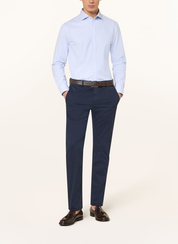 CANALI Slim fit shirt LIGHT BLUE