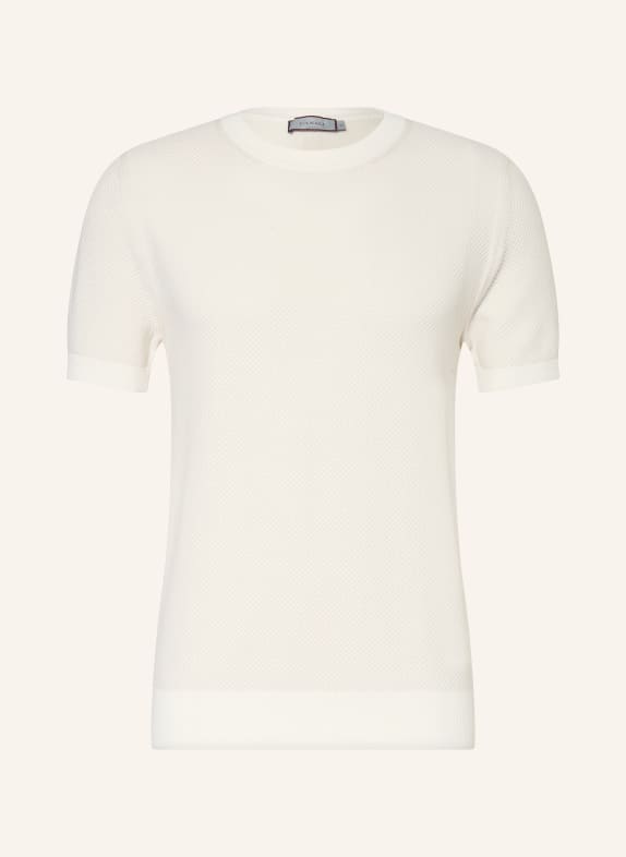 CANALI knit shirt WHITE