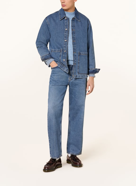 NN.07 Jeans-overjacket BLAZE 1882 BLAUW
