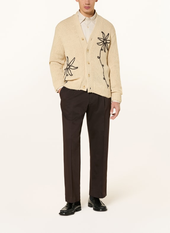 NN.07 Broek Relaxed Fit MARRON FONCÉ