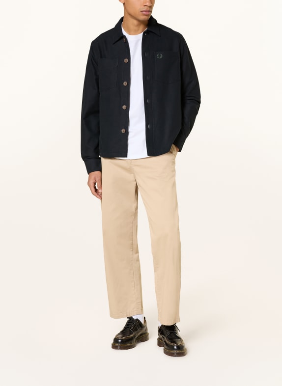 FRED PERRY Overjacket ZWART