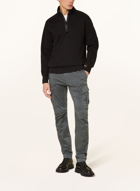 C.P. COMPANY Sweatshirt met capuchon ZWART