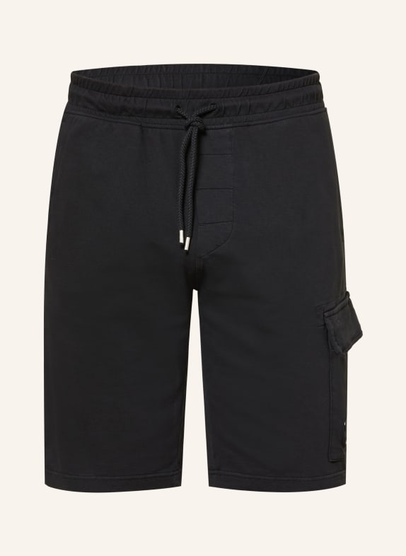 C.P. COMPANY Sweatshorts SCHWARZ