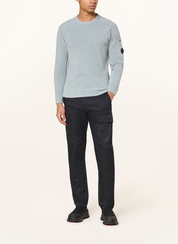C.P. COMPANY sweter SZARONIEBIESKI