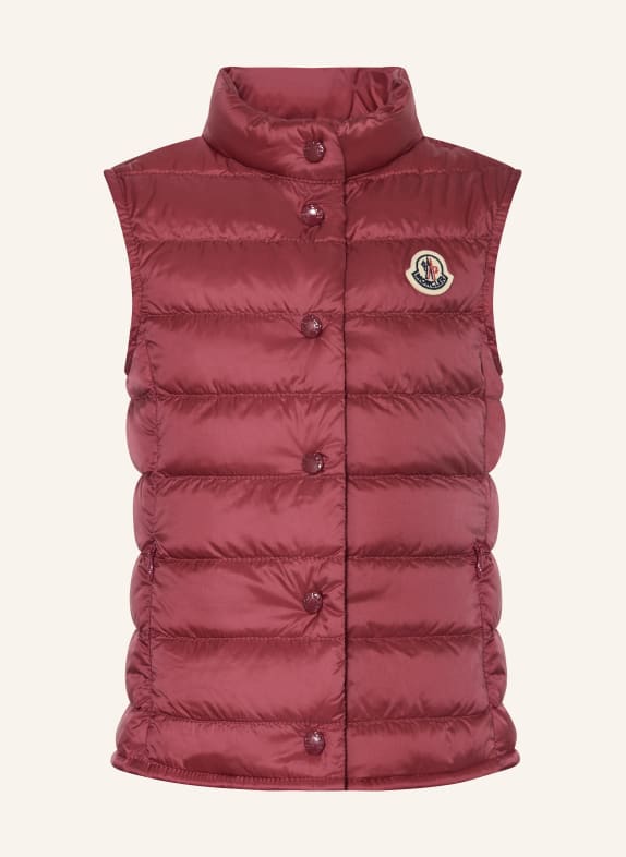 MONCLER enfant Steppweste LIANE DUNKELROT