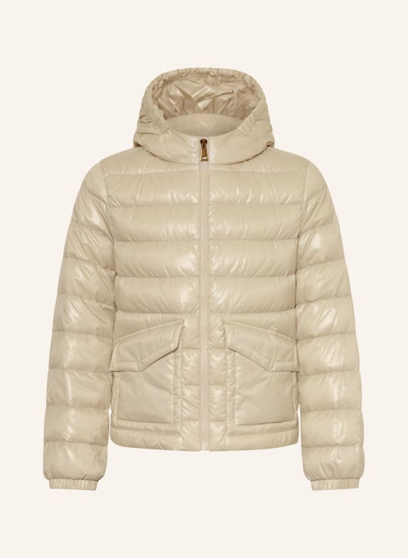 MONCLER enfant Kurtka puchowa ELA ECRU