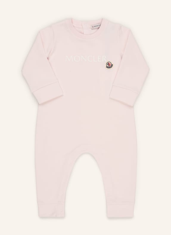 MONCLER enfant grenouillère ROSE CLAIR