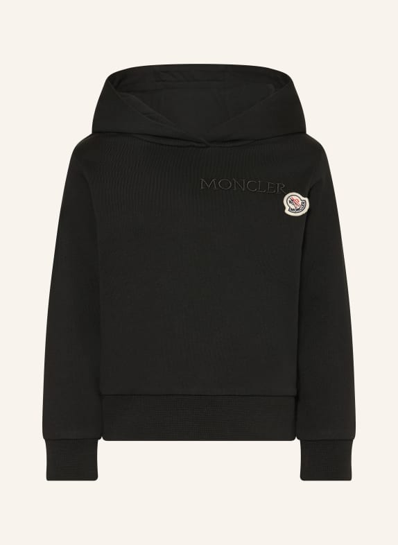 MONCLER enfant hoodie BLACK