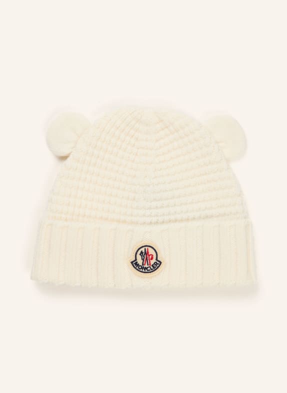 MONCLER enfant czapka ECRU