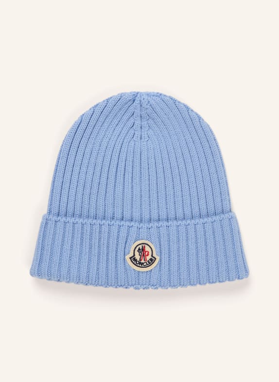 MONCLER enfant czapka JASNONIEBIESKI