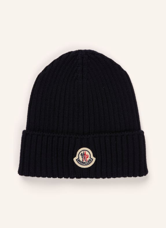 MONCLER enfant czapka GRANATOWY